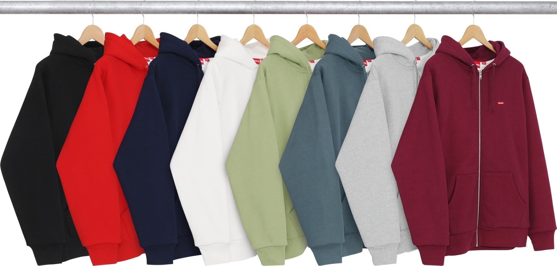 Small Box Thermal Zip Up Sweat